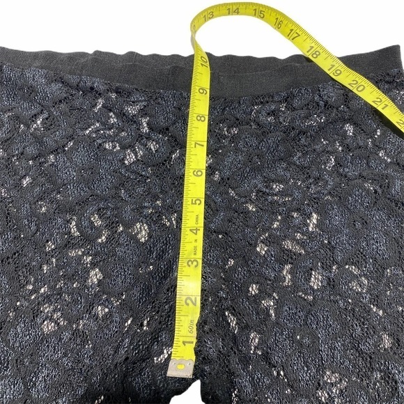 BLACK Lace Sheer Pants - Picture 6 of 7